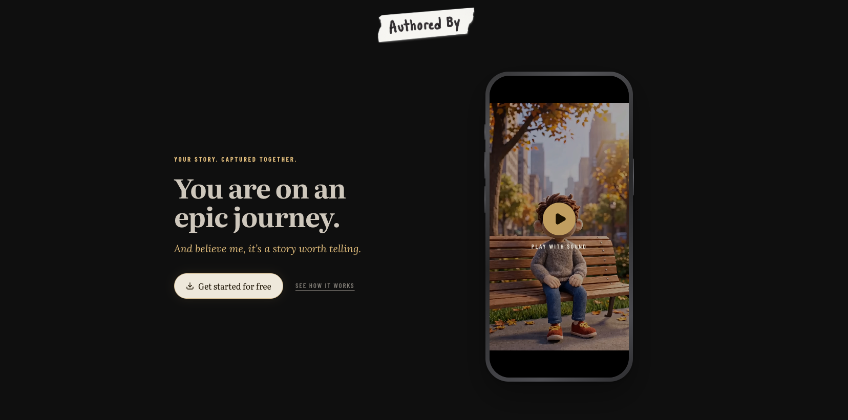 Authored By mobile app coming soon to app store